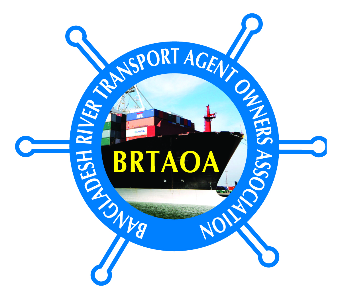 Bangladesh River Transport Agent Owners Association (BRTAOA) logo